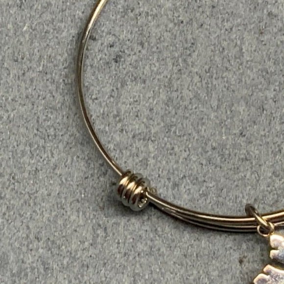 Unwritten Silver Sliders Bracelet Snowflake Turquoise Blue Charm Frozen Unique - Picture 5 of 6